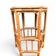 Ensemble de 4 petites tables en rotin