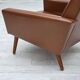 1970s, Danish highback armchair by Vejen Polstermøbelfabrik, original.