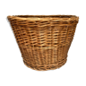 Braided wicker pot cover