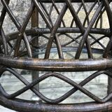 Rattan service or rolling table