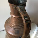 Islamit art ottoman copper ewer