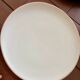 Assiette 26 cm grès blanc