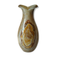 Vase en pierre onyx agathe vintage