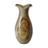Vintage onyx agate vase