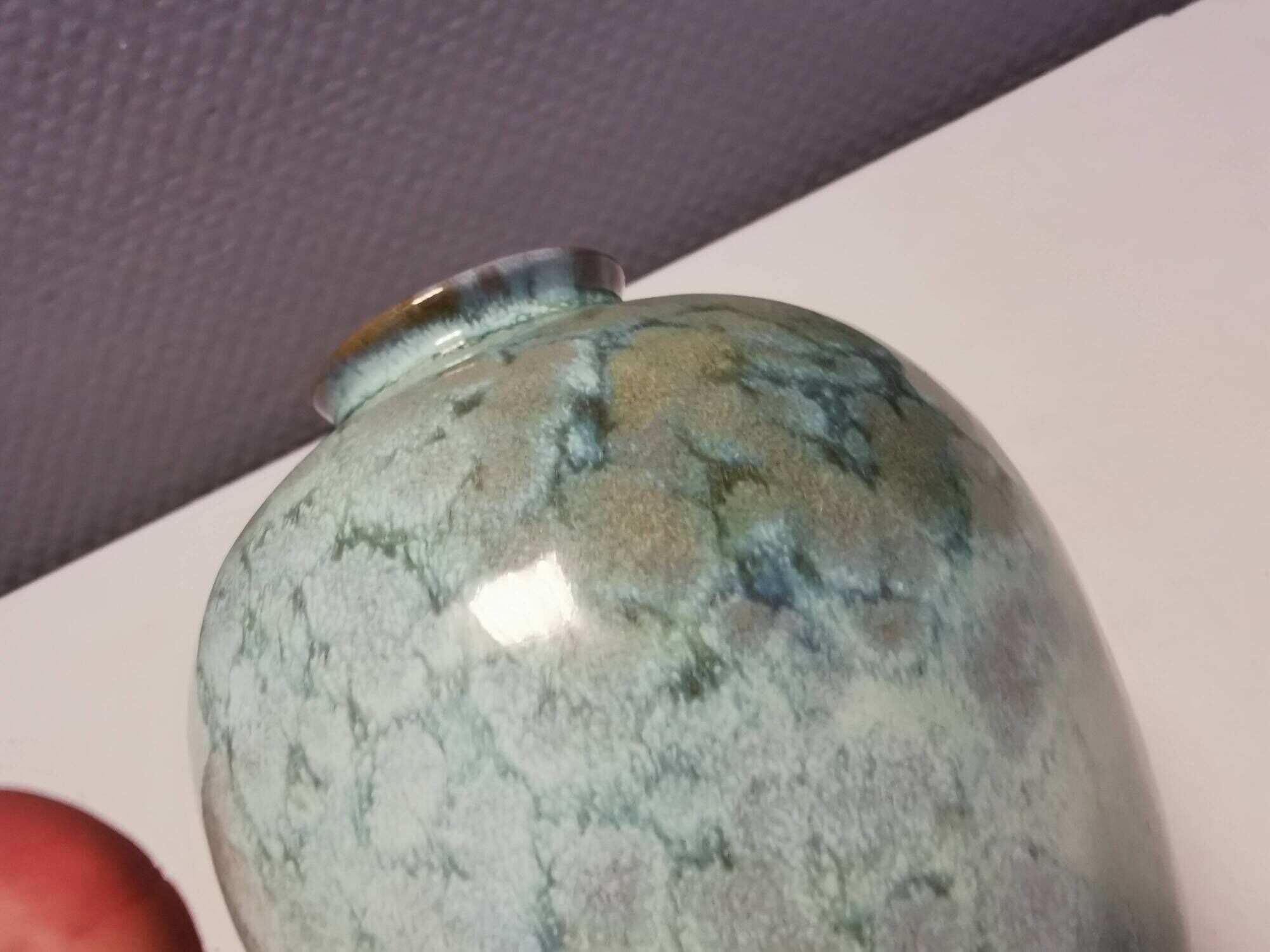 Bauhause vase from German UKW (Dr Ungewiss keramische Werke) estimated 1970s.