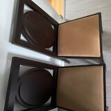 2 chaises Catherine Memmi bois Wengé