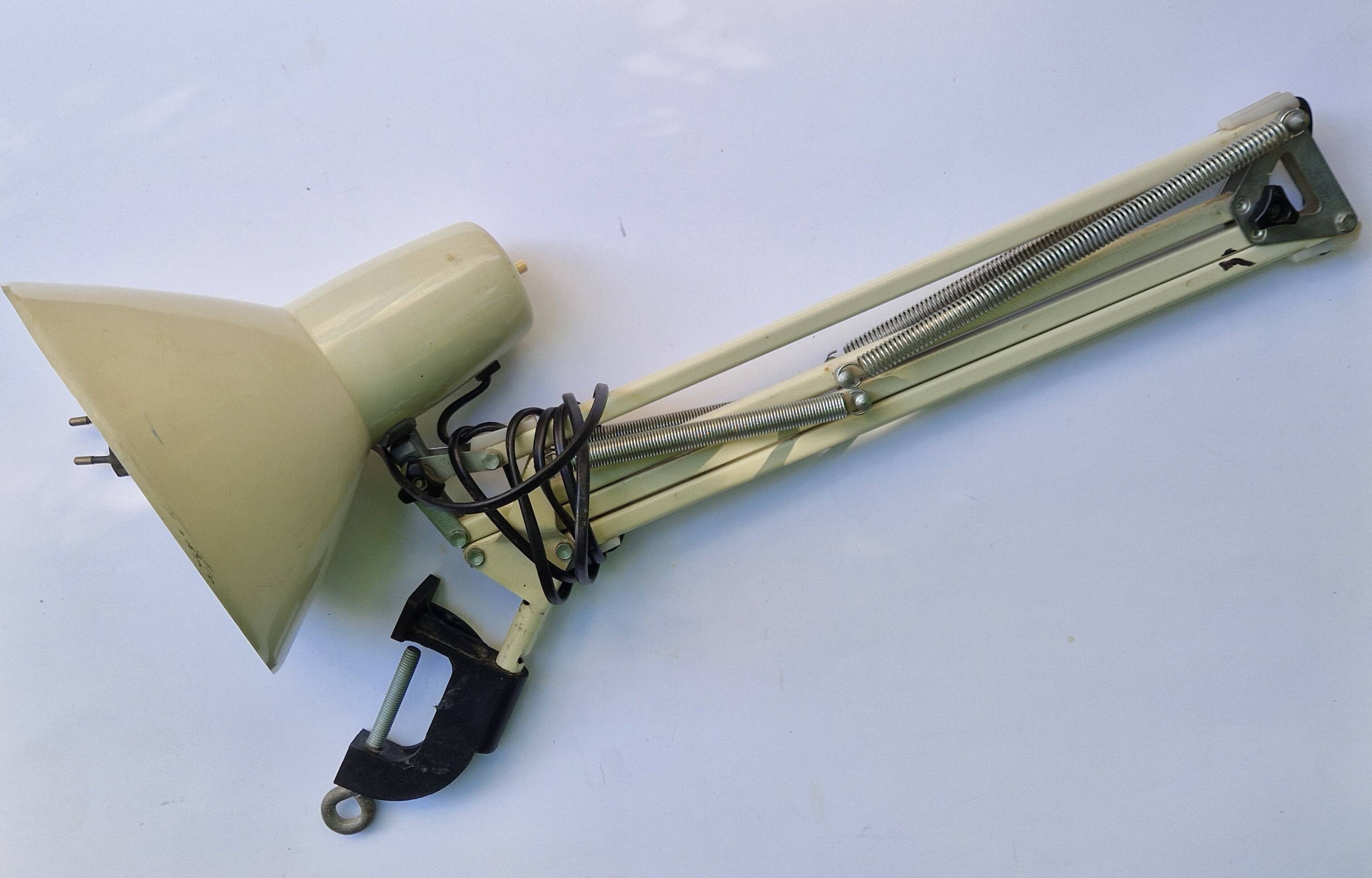 Articulated architect's lamp, vintage 1970