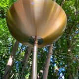 Vintage halogen floor lamp in gold SCE France