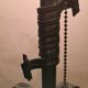 Brutalist lamp