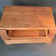 Solid elm bedside table 1960/1970