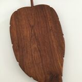 Vintage teak pocket emptier