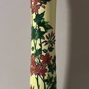 Sarreguemines vase (model 9848) floral patterns 1830