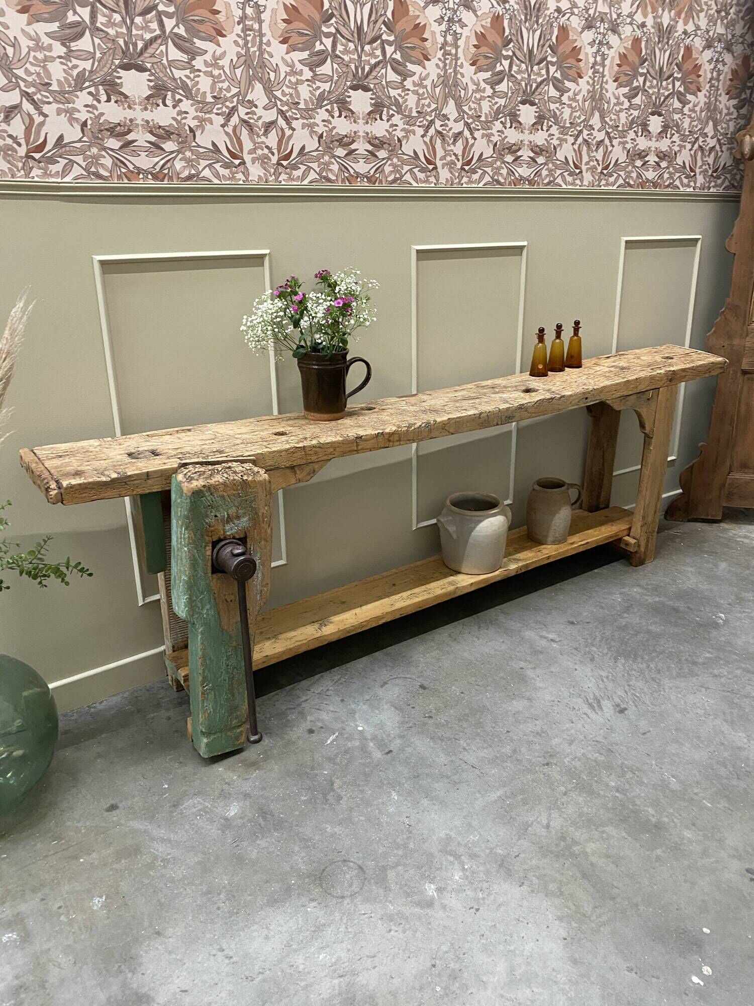 renovated carpenter's bench
