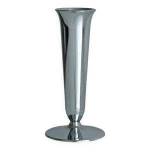 Soliflore en inox poli