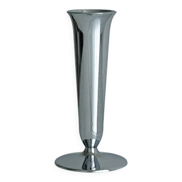 Soliflore en inox poli