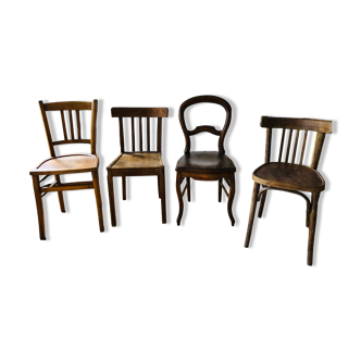 Old bistro chairs 4 copies