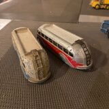 Red and blue Isobloc Cars Dinky Toys