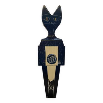 Figurine chat en bois