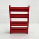 Etagère modulable Jeep rouge par De Pas, D'Urbino & Lomazzi pour BBB 1970
