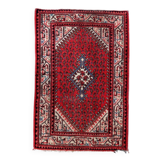 Vintage 1960s Indian Seraband rug 103cm x 156cm - 1C1251