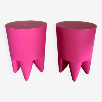 Set of two Bubu Starck stools