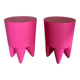 Lot de deux tabouret Bubu Starck