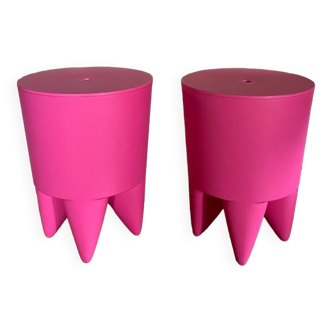 Set of two Bubu Starck stools