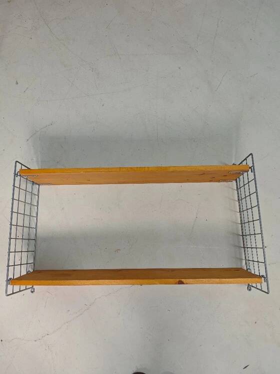 Wall Shelf with 2 Shelves - Pilastro / Tomado Style