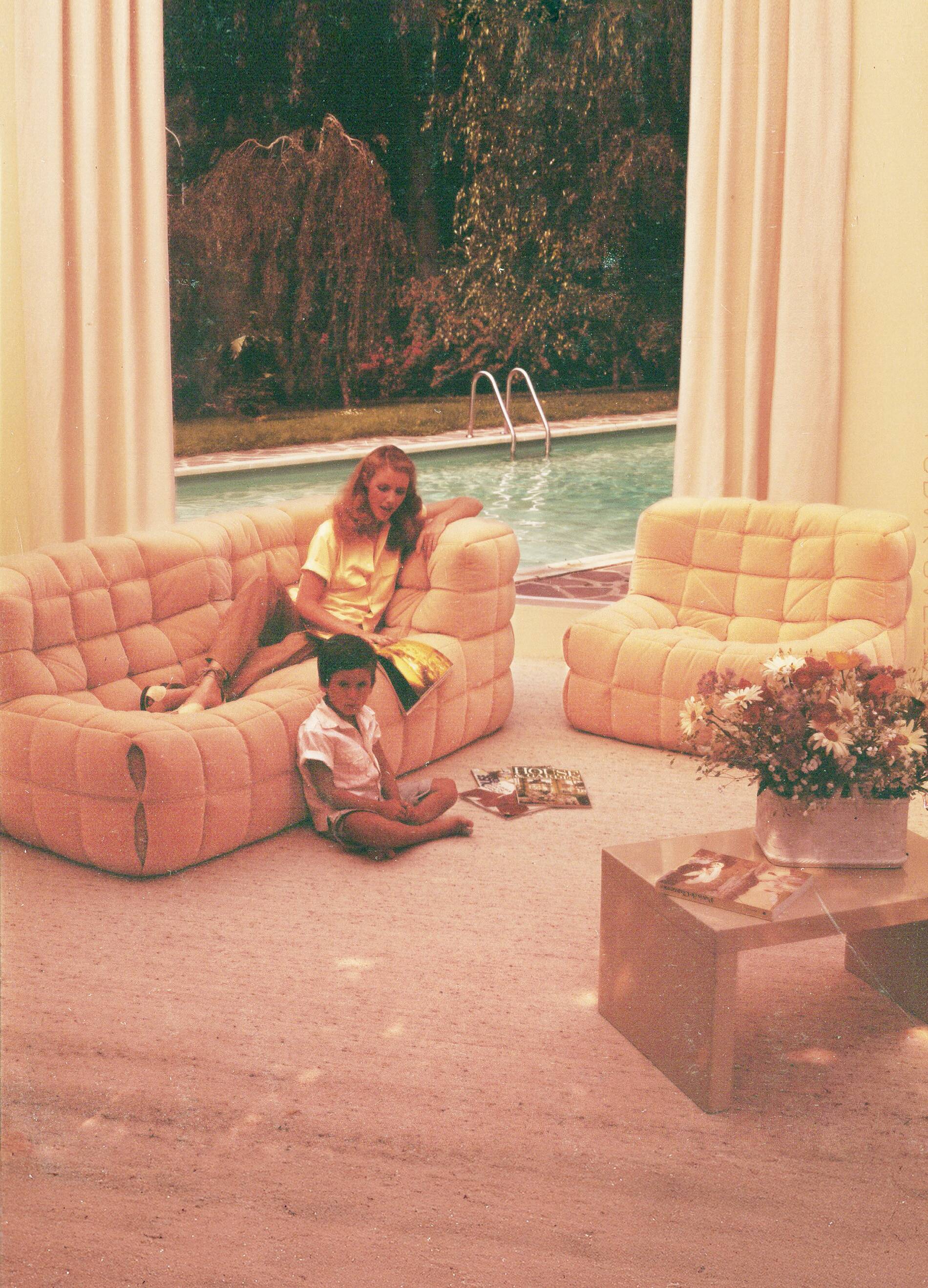 Kashima 2 seats, Ligne Roset 1980, Michel Ducaroy