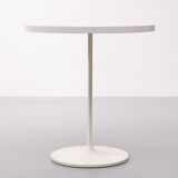 Vintage tulip side table 1960 scandinavian