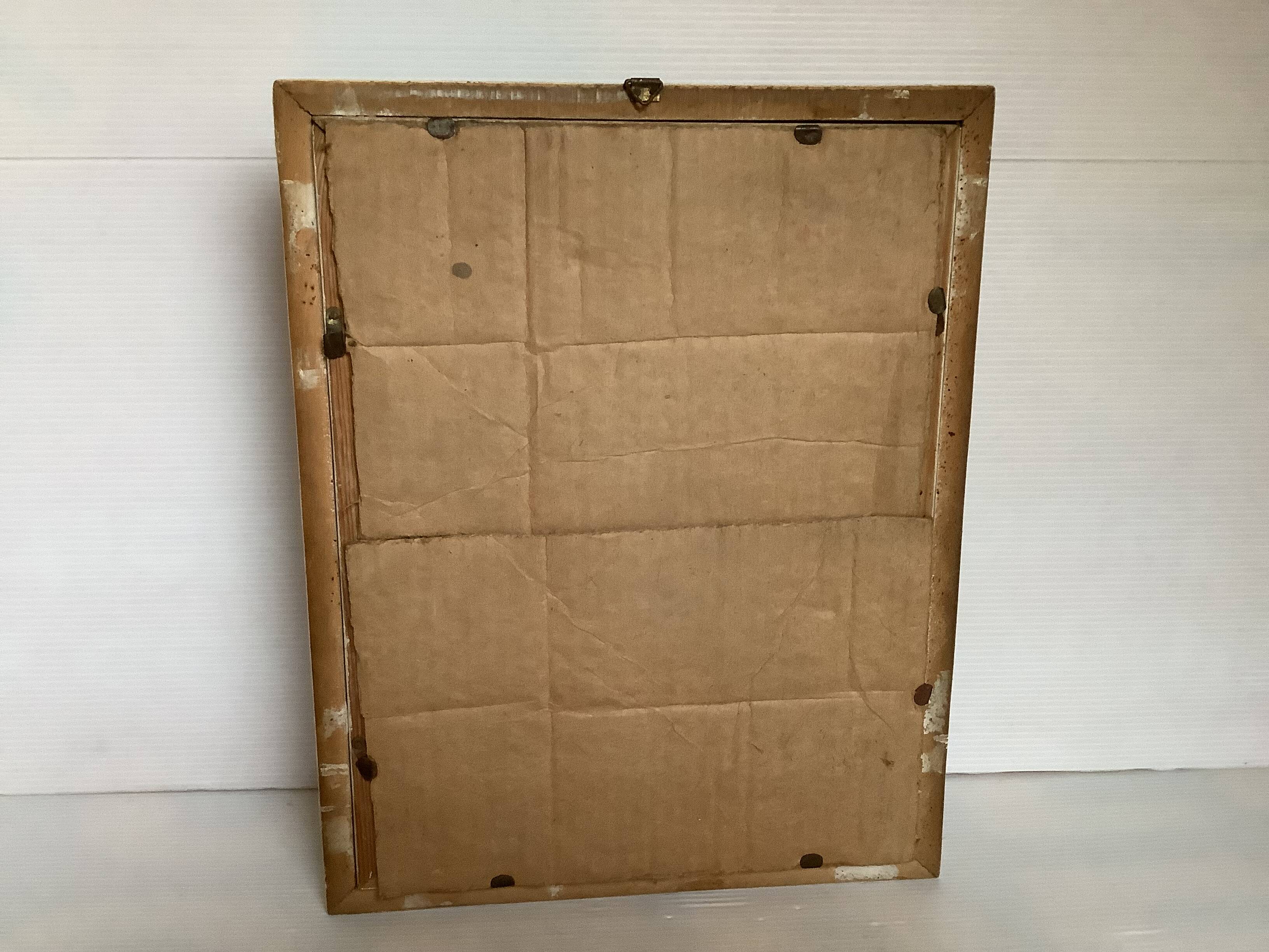 Old photograph of a woman with hydrangeas