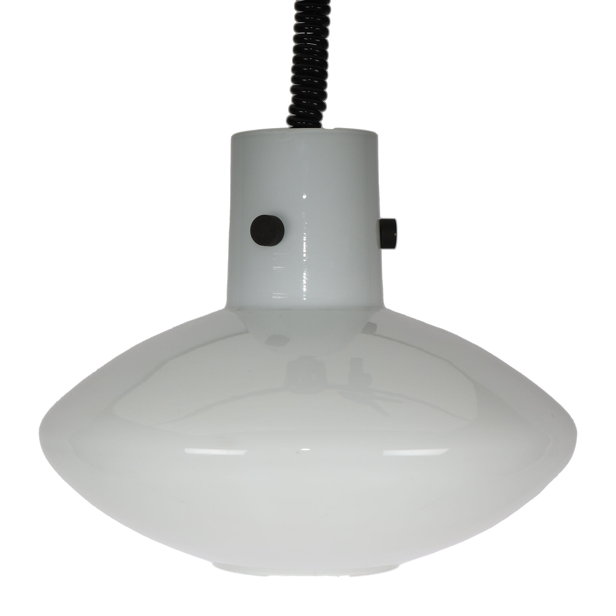 White limburg glas ufo pendant lamp