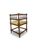 2 chaises et 1 chaise de coin italiennes, années 1950