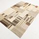 5x8 Cream & Beige Mid Century Modern Kilim Rug, 167x234Cm