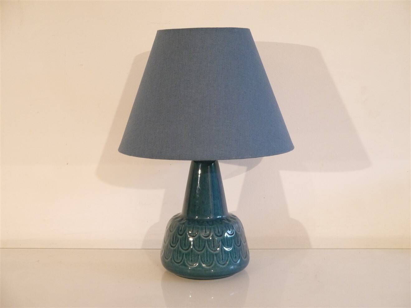 Danish ceramic lamp from Soholm