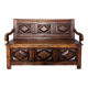 Banc coffre en bois