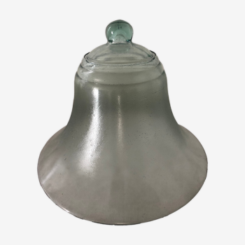 Market gardener's bell - Molded glass