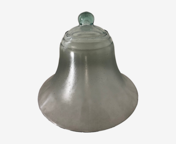 Market gardener's bell - Molded glass