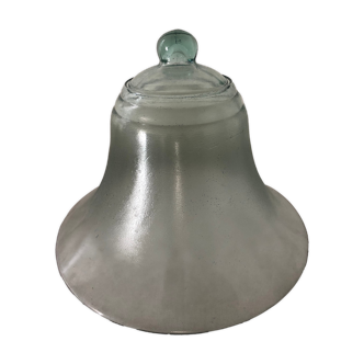 Market gardener's bell - Molded glass