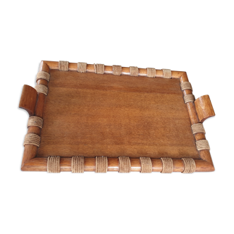 Scandinavian wooden and rope plateau