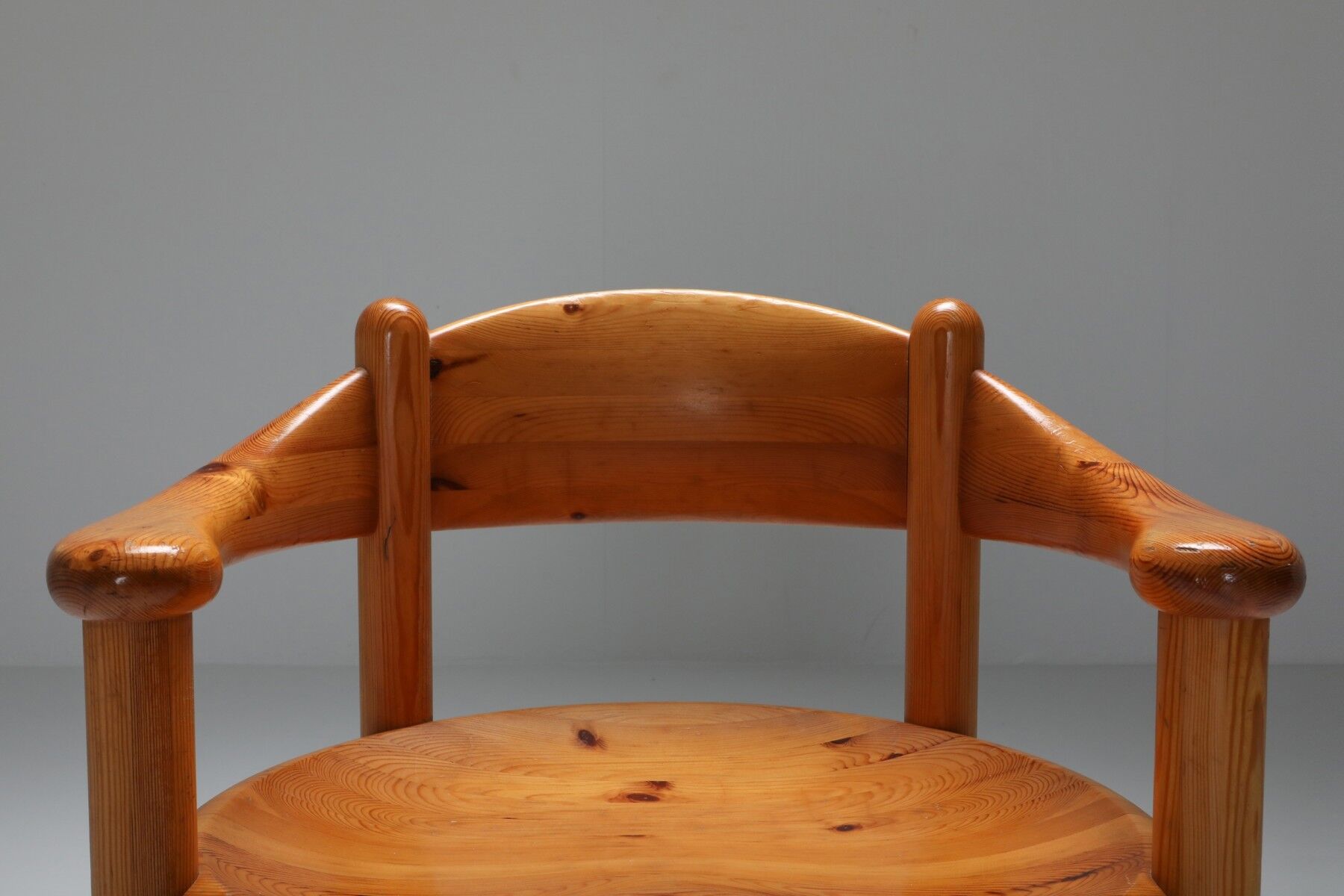Rainer Daumiller pine chairs 1970