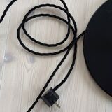 Modern mid-century floor lamp by Aage Petersen, for Le Klint, Denmark, 1970s.