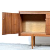 Midcentury teak and brass sideboard by Wrighton