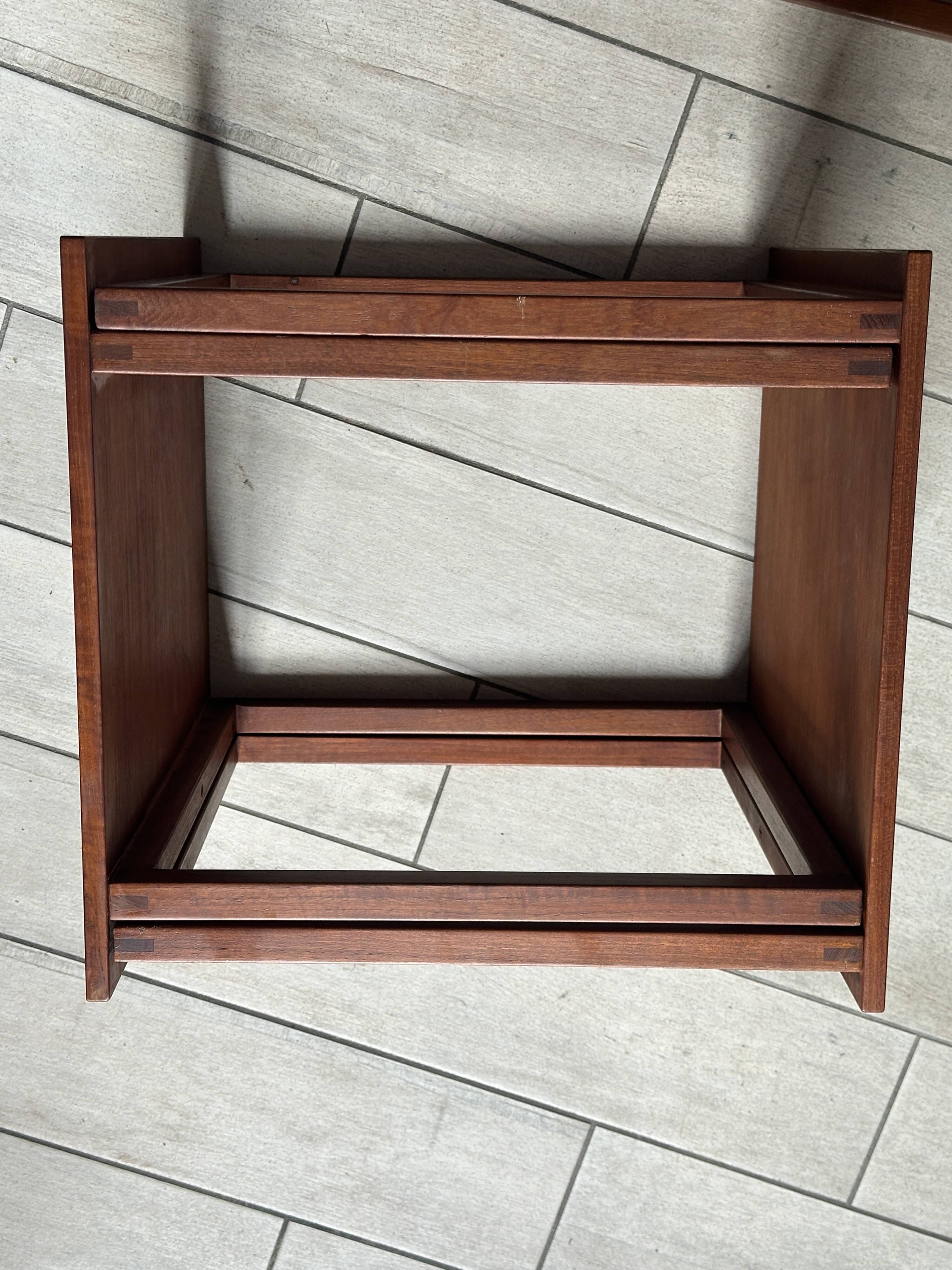 Tables encastrables teck kai kristiansen design années 60