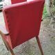 Paire de fauteuils anciens pieds compas