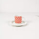 Ensemble de tasses à expresso, Fontebasso Trévise, Italie, années 1970