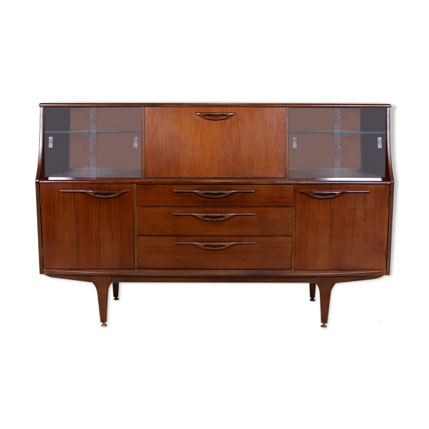 20Th century iced teak cocktail buffet