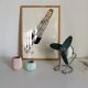 Vintage Lesa fan made in Italy