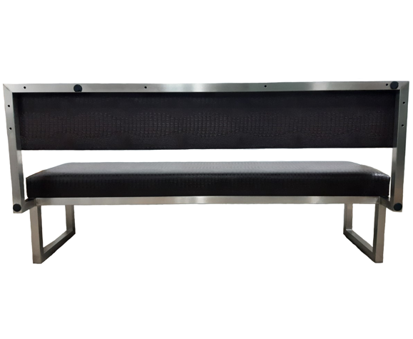 Luxury sofa skai leather in crocro print