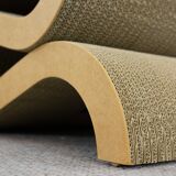 Wiggle chair with coffee table by Frank O. Gehry for Vitra